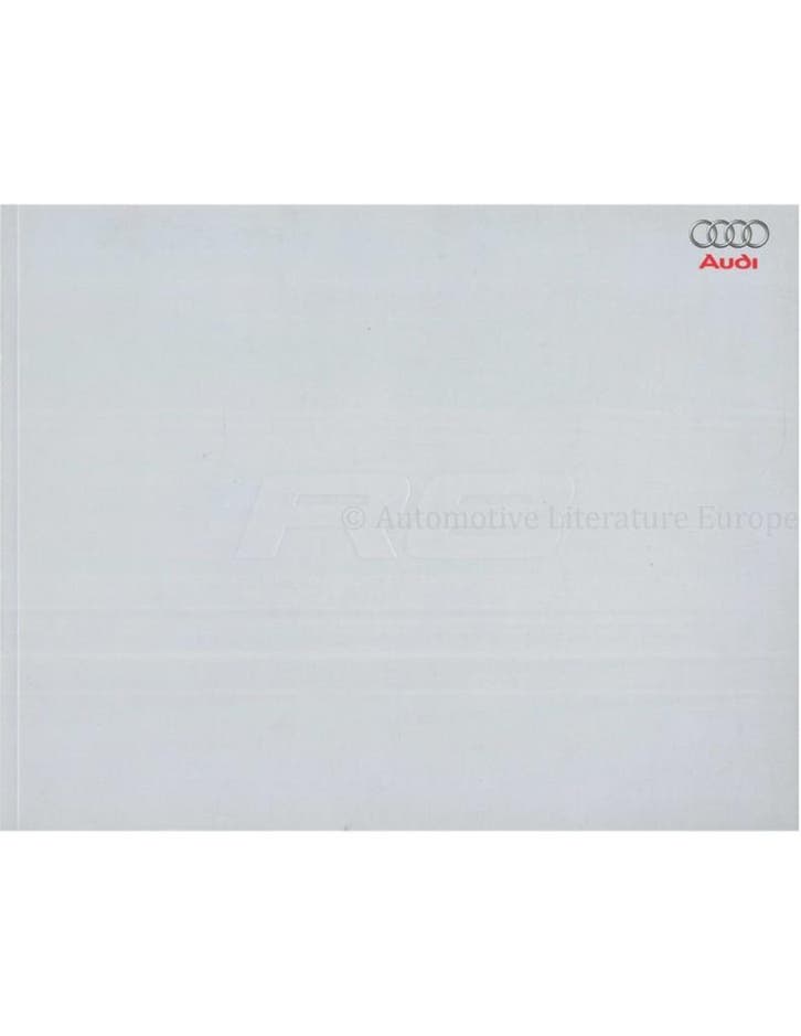2008 AUDI R8 BROCHURE FRANS, Boeken, Auto's | Folders en Tijdschriften, Audi