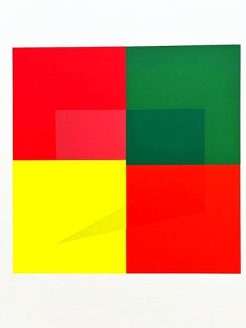 Josef Albers (1888-1976) - Interaction of Colors - XVII-1