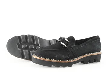 Di Lauro Loafers in maat 38 Zwart, Kleding | Dames, Verzenden, Zwart, Overige typen, Di Lauro