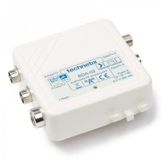 KabelKeur Coax versterker - Technetix BDA-02, Computers en Software, Pc- en Netwerkkabels, Nieuw, Verzenden