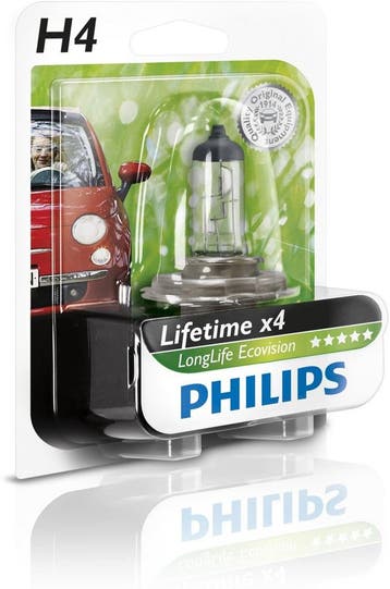 Philips LongLife EcoVision H4, Verzenden, Nieuw