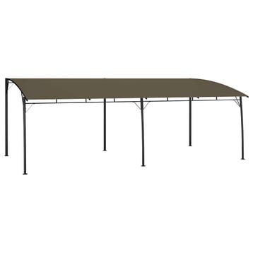 vidaXL Zonnescherm luifels 6 x 3 x 2,55 m Taupe, Verzenden, Nieuw