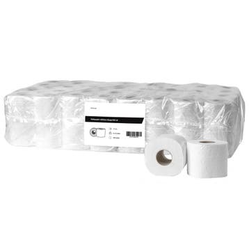 Toiletpapier Standaardrol | FSC-Cellulose (3-Laags) | Wit |, Verzenden, Nieuw in verpakking