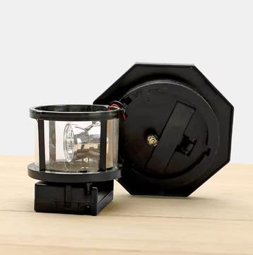 Solar Vuurtoren Lamp –LED Tuinverlichting met Sensor en Rota, Verzenden, Nieuw