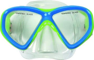 Tunturi Duikbril - Kinder duikbril - Junior - Groen/Blauw, Verzenden, Nieuw