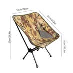 Opvouwbare Campingstoel Ultralicht Moon Chair Outdoor, Caravans en Kamperen, Verzenden, Nieuw