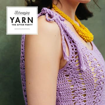 Haakpatroon Damestop Tassel Tie Vest met kwastjes & open s, Ophalen of Verzenden, Nieuw