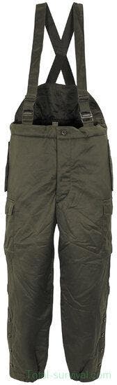 Bundesheer Thermische overbroek met suspenders, legergroen, Ophalen of Verzenden, Nieuw, Kleding