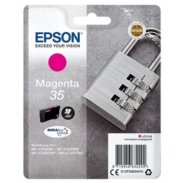 Epson 35 (T3583) inktcartridge magenta (origineel), Verzenden, Nieuw, Cartridge, Epson