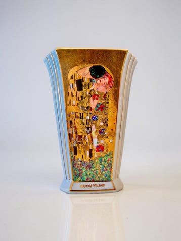 Goebel Artis Orbis - Gustav Klimt - Vaas - “De Kus” -, Antiek en Kunst