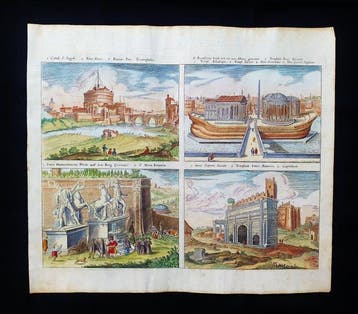 Italië - Rome / Lazio / Italië; Matthaus Merian - Castel S., Boeken, Nieuw