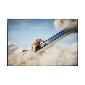 *WOONWINKEL* Kare Design Elephant In The Sky Schilderij Olif, Verzenden, Nieuw