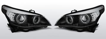 Angel Eyes Head light units geschikt voor BMW 5 Series E60 |, Verzenden, Nieuw, BMW