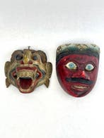 Mask (2) - Indonesië - 1930-1940, 1940-1950 - Oude