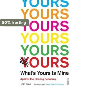 Whats Yours is Mine - Tom Slee 9781911344698, Verzenden, Gelezen, Tom Slee