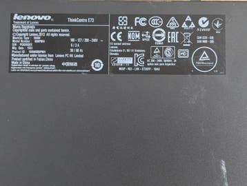 Lenovo ThinkCentre E73 Desktop PC0C53EX PC03SQEX, Ophalen of Verzenden, Gebruikt