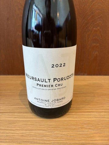 2022 Antoine Jobard Poruzots - Meursault 1er Cru - 1 Fles, Nieuw