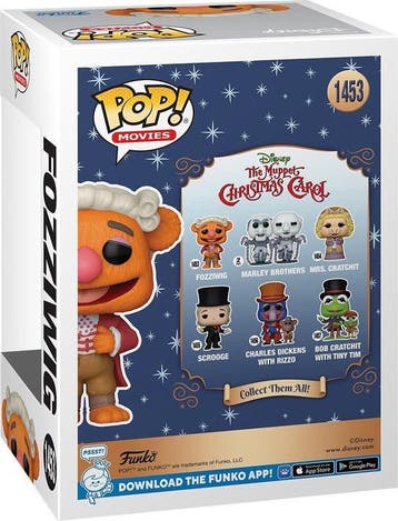 Funko Pop #1453 Funko Fozziwig - The Muppet Christmas Carol, Verzenden, Nieuw