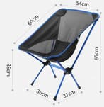 Ultralichte Campingstoel Opvouwbaar Aluminium Moon Chair, Verzenden, Nieuw