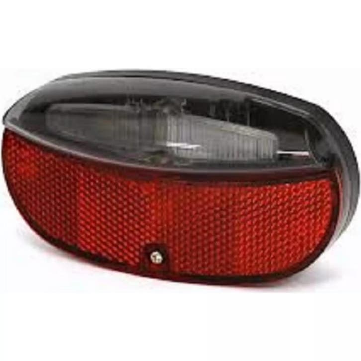 Union LED achterlicht - Batterij - 80mm montage - Inclusi..., Fietsen en Brommers, Fietsaccessoires | Overige Fietsaccessoires
