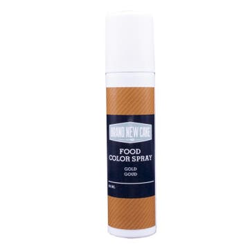 BrandNewCake Kleurspray Metallic Goud 100ml, Verzenden, Nieuw