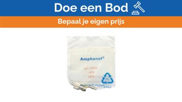 Bieden: Amphenol BNC Straight Crimp Connector for RG59 Cabl, Ophalen of Verzenden, Nieuw, Communicatie