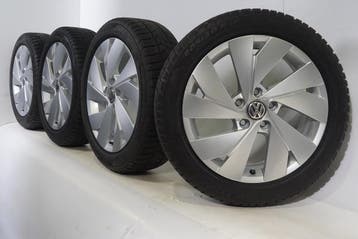 Volkswagen Golf 5 6 7 8 Belmont 17 inch velgen Pirelli Winte, Auto-onderdelen, Banden en Velgen, Gebruikt, Velg(en), 17 inch, Winterbanden