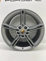 Porsche Taycan ORIGINELE 21 Mission E Platinium met banden, Ophalen, Banden en Velgen, Nieuw, 21 inch
