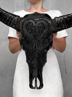 GEEN RESERVEPRIJS - C - authentieke grote handgesneden, Antiek en Kunst