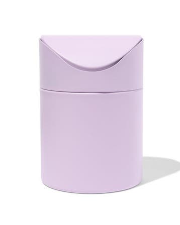 HEMA Prullenbak 1L lila, Verzenden, Nieuw