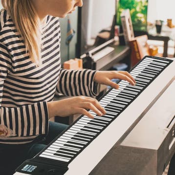 Draagbare Oprolbare Piano 88 Toetsen - Flexibel Silicone Key, Verzenden, Nieuw