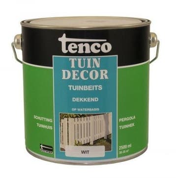 Tuindecor Dekkend Wit 2,5 liter, Ophalen of Verzenden, Nieuw