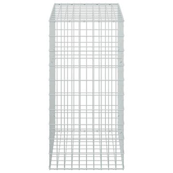 vidaXL Gabion met 5 mm Draad en 5x10 cm Gaas 50x100x100 cm, Verzenden, Nieuw, IJzer