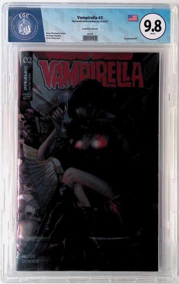 Vampirella #2 - EGC 9.8 - 1 Graded comic - Eerste druk -, Boeken, Nieuw