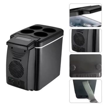 Mini Autokoelkast 6L Koelbox en Verwarmer 12V Reizen, Verzenden, Nieuw