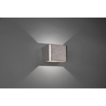 LED Wandlamp - Trion Molvan - 4W - Warm Wit 3000K - Dimbaar, Ophalen of Verzenden, Nieuw, Metaal, Overige fittingen