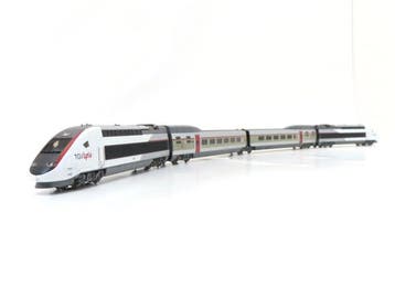 Märklin H0 - 37792 - Treinstel (1) - 4-Delige set TGV Lyria, Hobby en Vrije tijd, Modeltreinen | H0, Nieuw