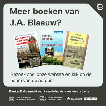 Verdacht van moord - J.A. Blaauw 9789026108877, Verzenden, Gelezen, J.A. Blaauw
