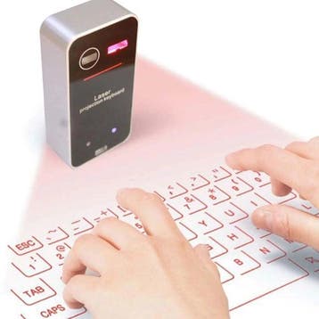 Pocket Laser Toetsenbord - Draagbaar Mini Virtueel Keyboard, Verzenden, Nieuw, Wafu