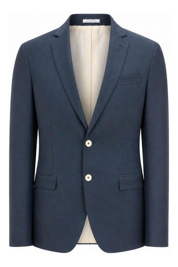 Dutch Dandies Blazer in maat 48 Blauw, Verzenden, Zo goed als nieuw, Blauw, Dutch Dandies