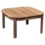 Milano lounge tuintafel 80x80xH45 cm teakhout, Tuin en Terras, Tuintafels, Ophalen of Verzenden, Nieuw, Teakhout