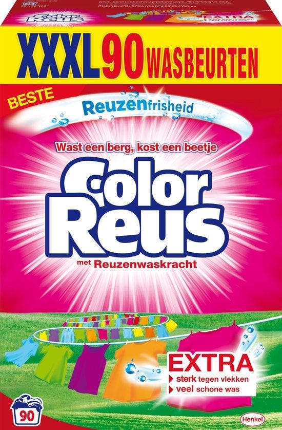 Witte Reus Color Waspoeder, Huis en Inrichting, Schoonmaakartikelen, Schoonmaakmiddel, Ophalen of Verzenden