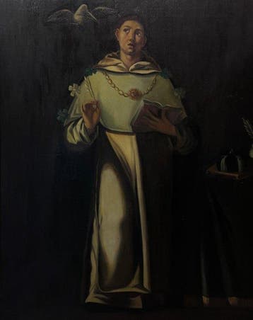 École Espagnole (XIX-XX) - Saint Thomas dAquin