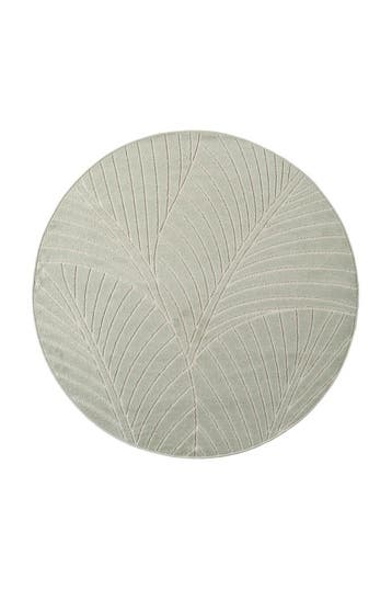 Rond Buitenkleed | Nova | Palmbladeren | Groen | 120x120 cm, Verzenden, Nieuw