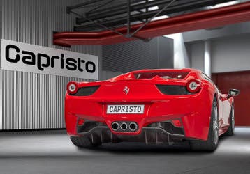 Ferrari 458 Italia/Spider Capristo Carbon Fiber Diffusor, Verzenden