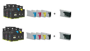Huismerk Cartridge Set t.v.v. Brother lc-970, Nieuw, Cartridge, Inktmedia