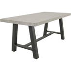 Fresco tuintafel 180x90 cm - antraciet, Ophalen of Verzenden, Nieuw