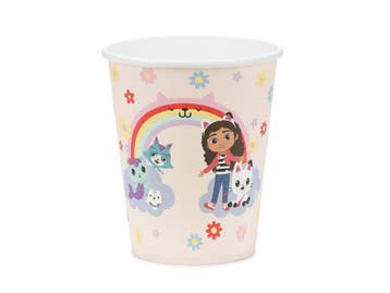 Gabbys Dollhouse Bekers Regenboog (6st), Ophalen of Verzenden, Nieuw