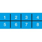 GGM Gastro | Spatscherm - Plexiglas - 2400x750x600mm - Set |, Verzenden, Nieuw, Effen