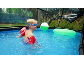EXIT Zwembad Overkapping 220x150cm - Zwembad Dome -, Kinderen en Baby's, Speelgoed | Overig, Verzenden, Zo goed als nieuw